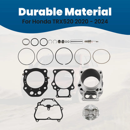Cylinder Piston Top End Rebuild Kit for Honda TRX520 Foreman (2020–2024)