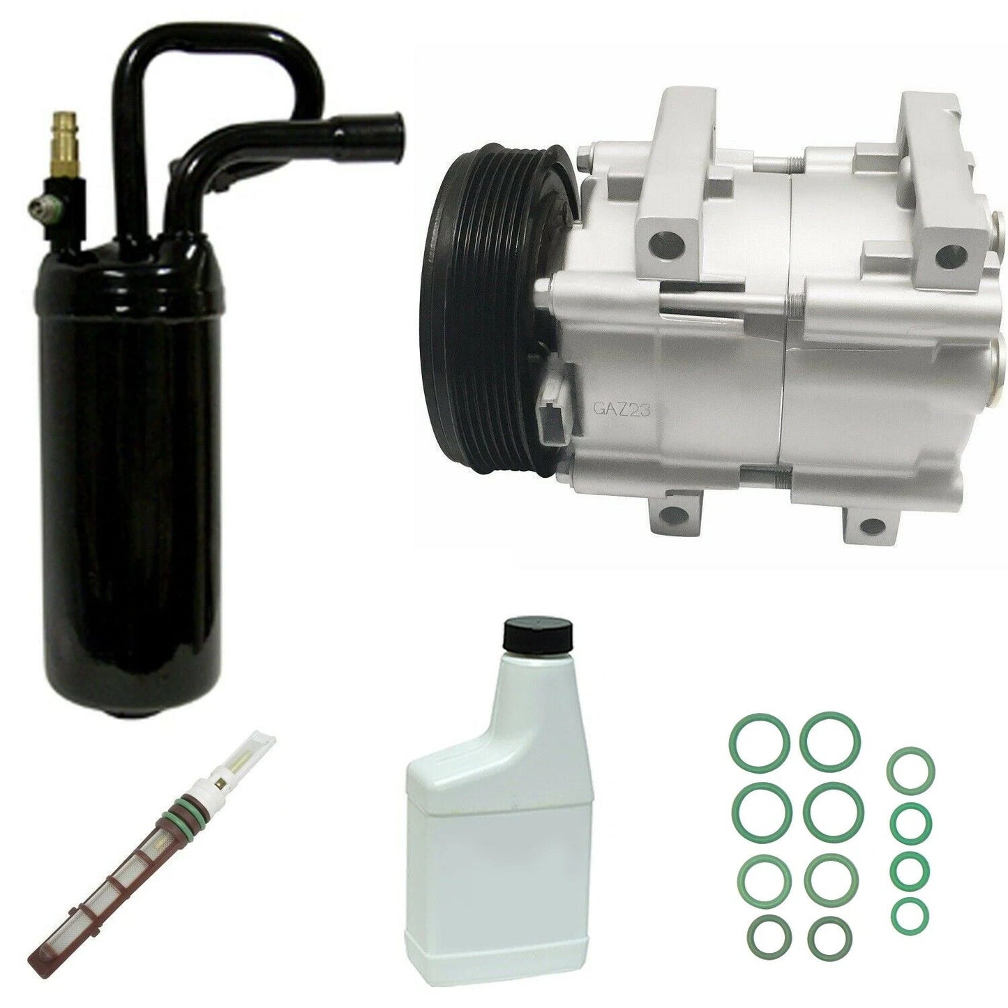 AC Compressor Kit Replacement for Nissan Navara D40 (2005–2015)