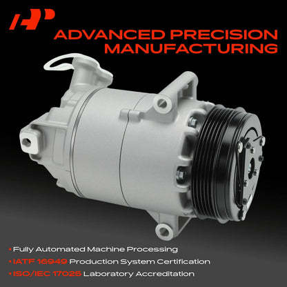A/C Compressor with Clutch for Chevrolet Colorado GMC Canyon (2017–2022)