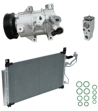 A/C Compressor Kit With Condenser for Hyundai Sonata 2.4L (2017–2019)