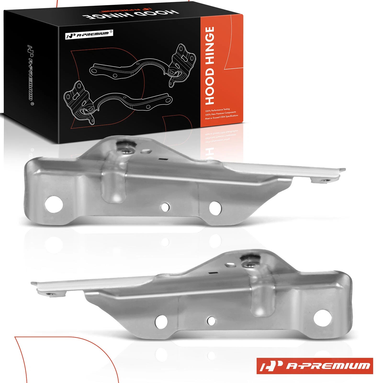 2Pcs Front Hood Hinge for Chevrolet Suburban Tahoe (2015–2020)