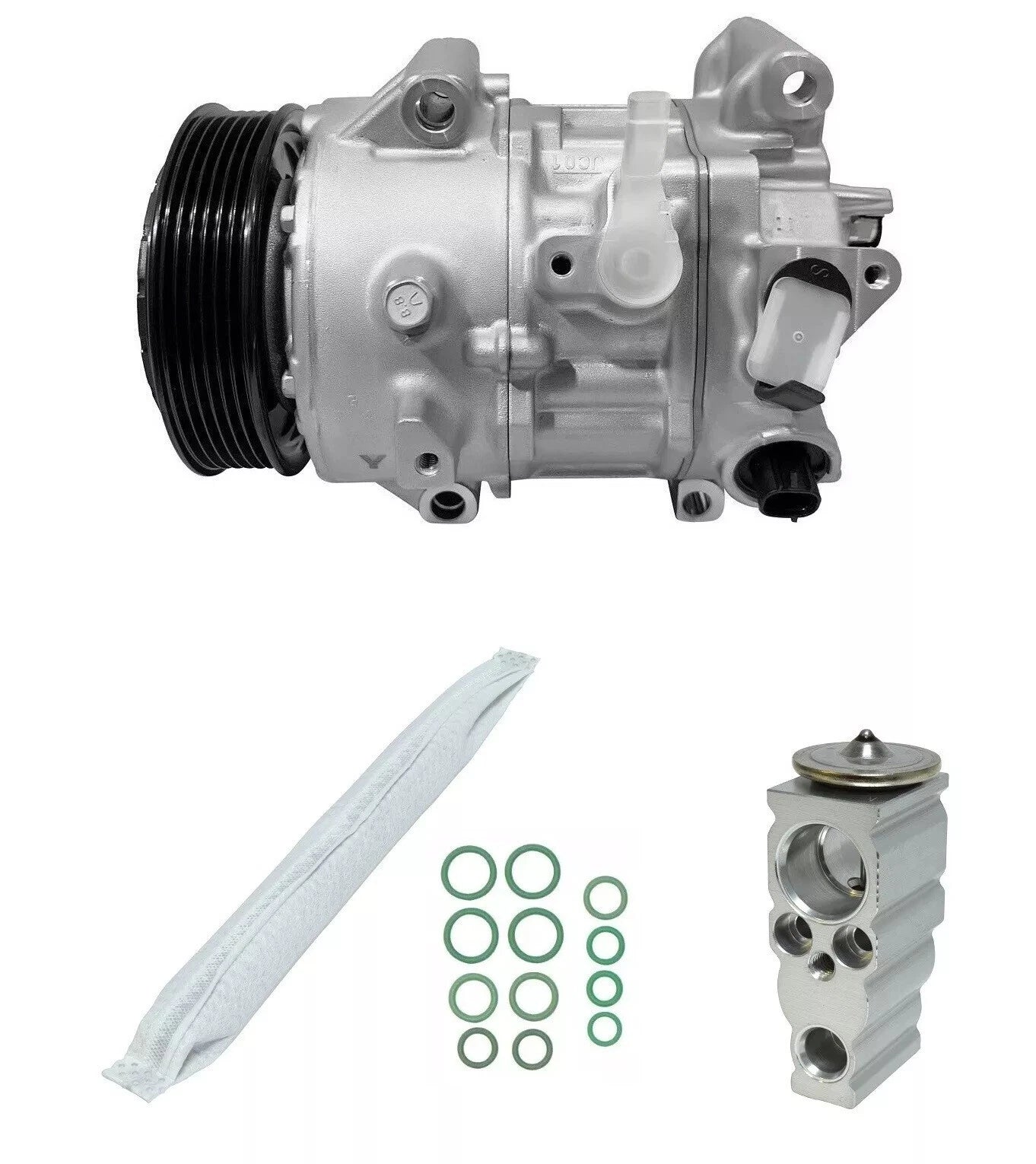 A/C Compressor Kit OEM Replacement for Lexus NX200t 2016–2017