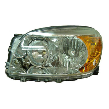 Driver Side Head Light Lens Replacement for Toyota RAV4 (2006–2008)