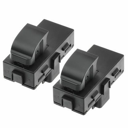 2X Rear Power Window Switch for Chevy Silverado 1500 GMC Sierra (2007–2013)