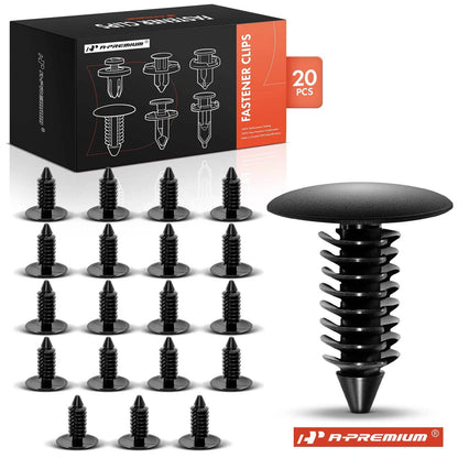 20Pcs Nylon Radiator Fender & Bumper Shield Retainer for Ford GMC