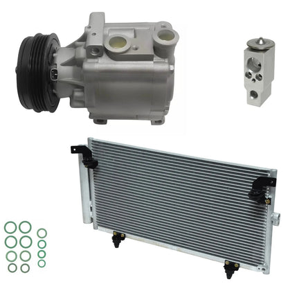AC Compressor Kit With Condenser Fits Subaru Legacy 2.5L (2008–2009)