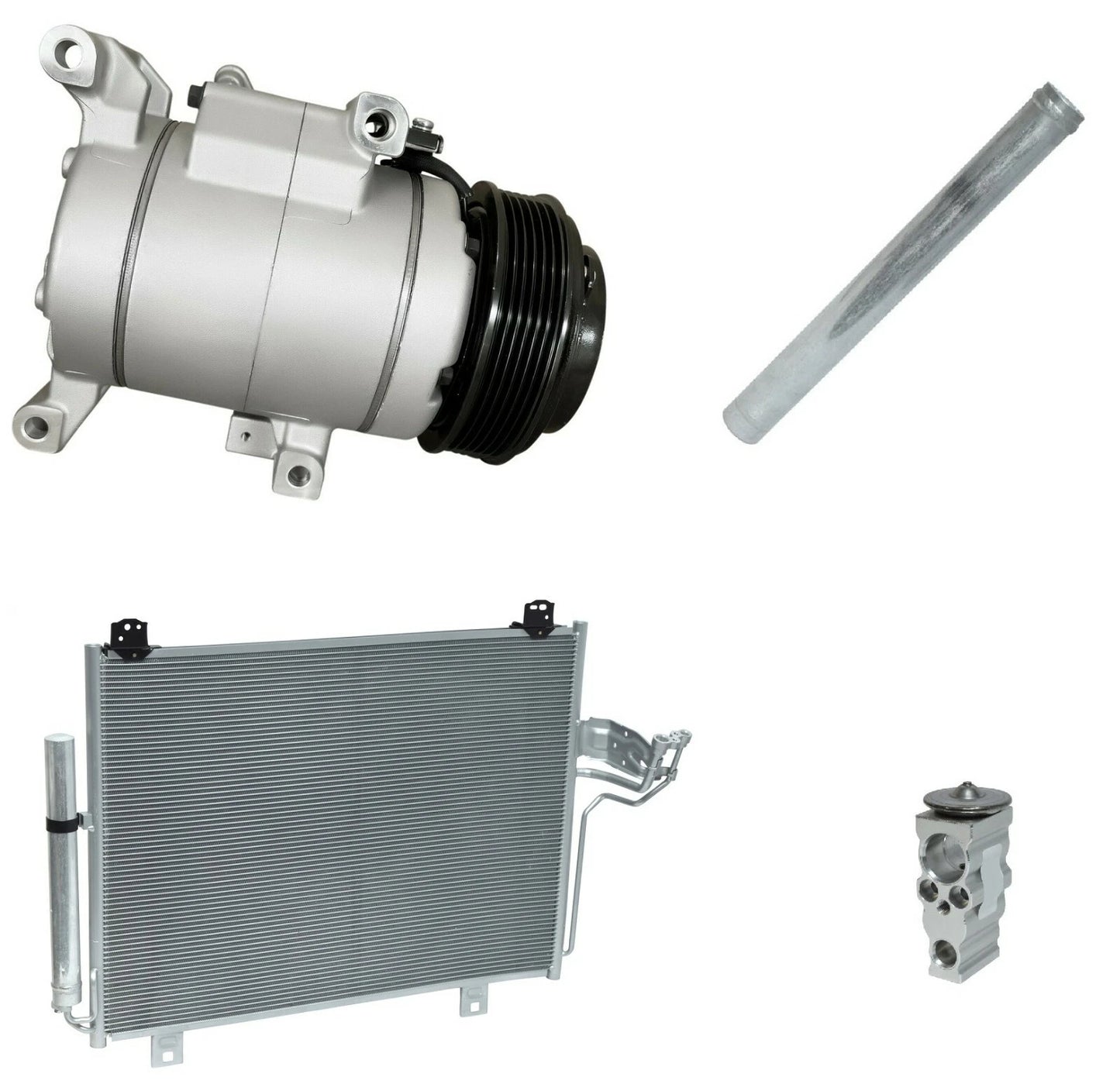 AC Compressor Kit With Condenser for Mazda CX-9 2.5L (2018–2019)