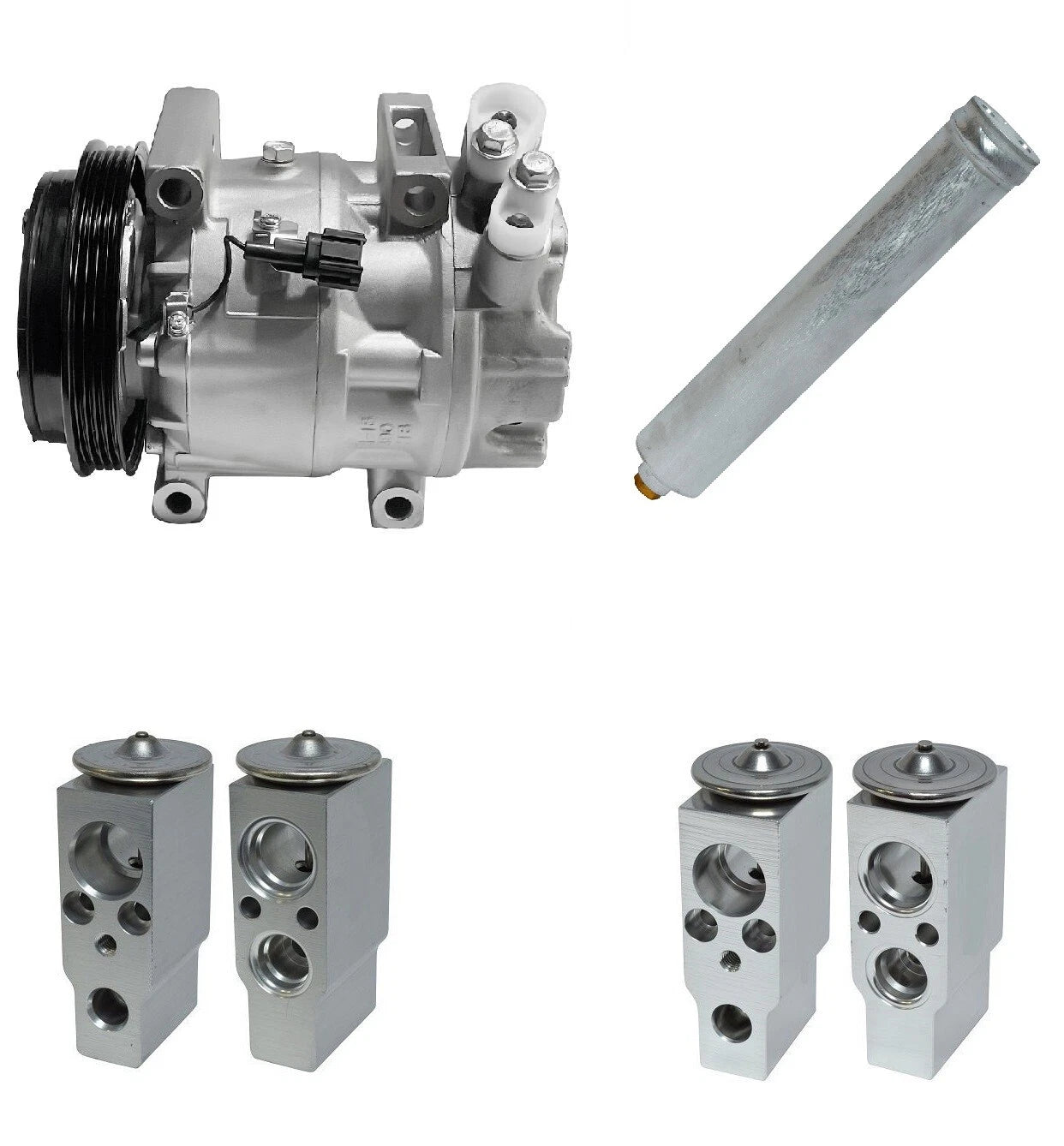 AC Compressor Kit Replacement for Nissan Pathfinder Armada 5.6L (2004–2004)