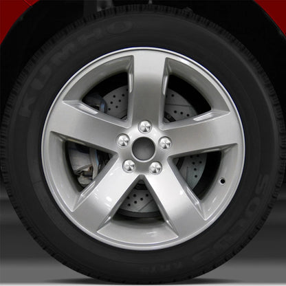 18x7.5 Factory Wheel (Bright Sparkle Silver) for 2005-2008 Dodge Magnum