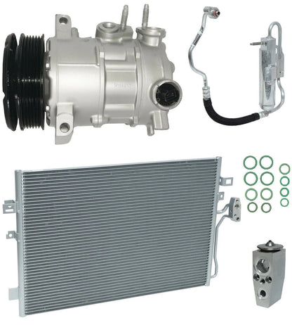 AC Compressor Kit With Condenser for Dodge Journey 2.4L (2015–2015)