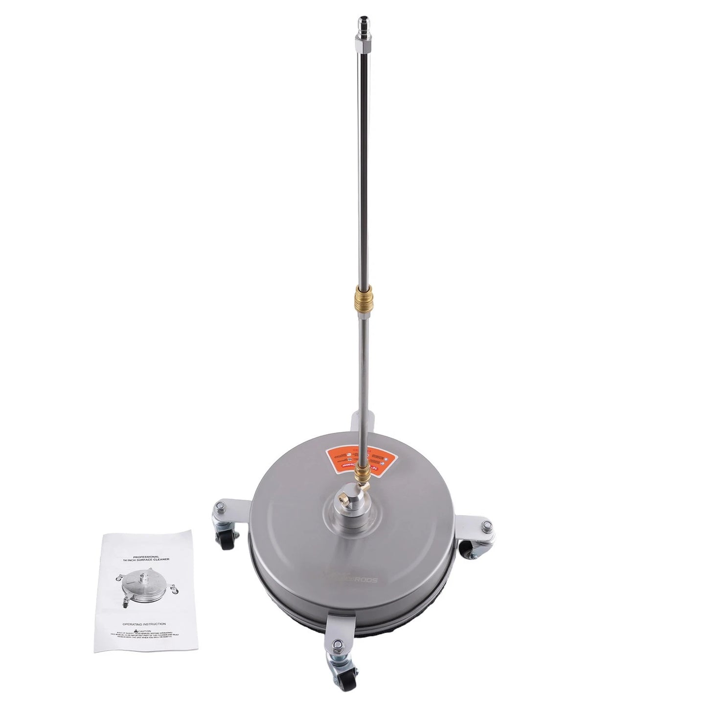 14" Pressure Washer Surface Cleaner for 4200PSI with 4 Wheels (2015–2017)
