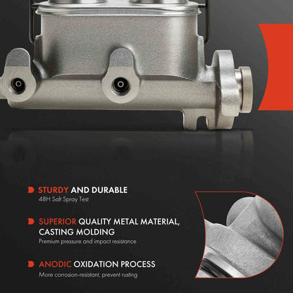 Brake Master Cylinder with Reservoir for Chevy Malibu/Camaro (1967–1969)