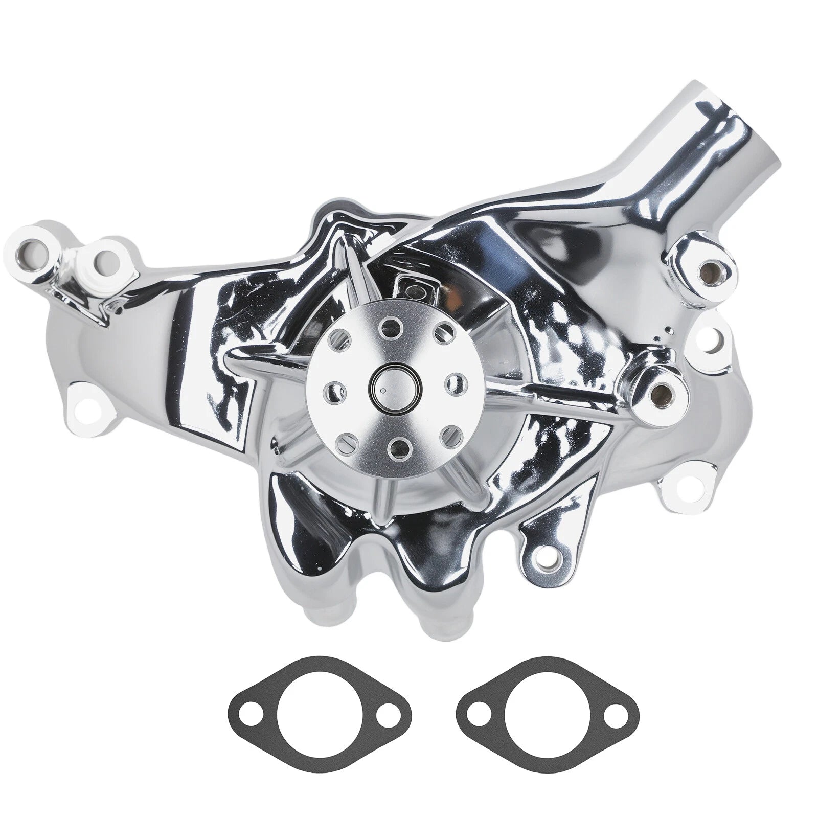 Chrome Water Pump for Chevrolet Big Block V8 (396-454) 1969-1987 Long Style