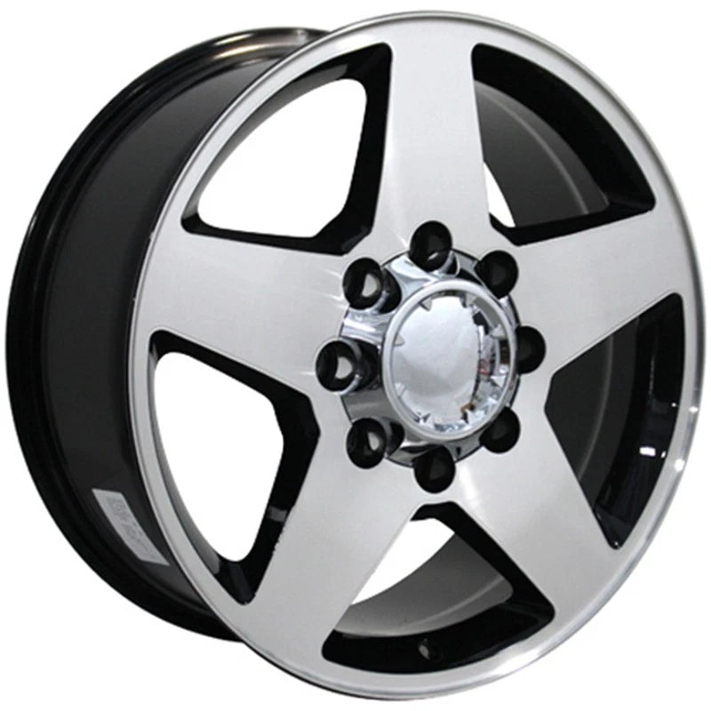 Black Wheel 20x8.5 w/Machined Face for 1999-2010 GMC Sierra HD - OWH2005