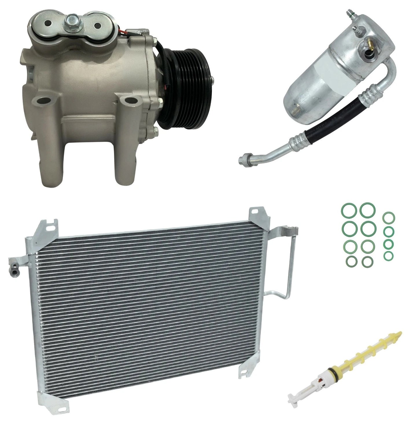 AC Compressor Kit With Condenser for Chevrolet Trailblazer EXT (2002)