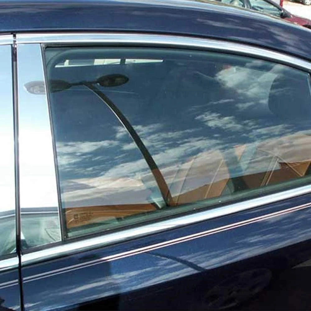 Luxury FX Chrome Pillar Post Trim Kit for Saturn Aura (2007–2009)