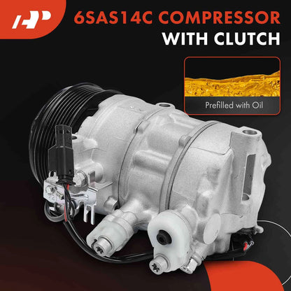 A/C Compressor with Clutch for Mercedes-Benz E-Class (2016–2018)
