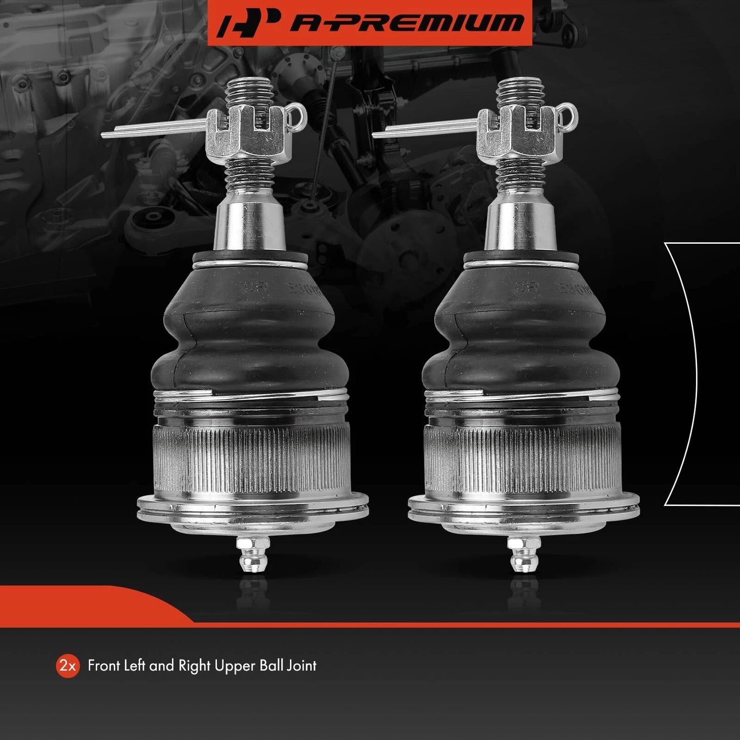 2X Front Upper Ball Joint for Chevrolet Silverado 2500 (1999–2000)