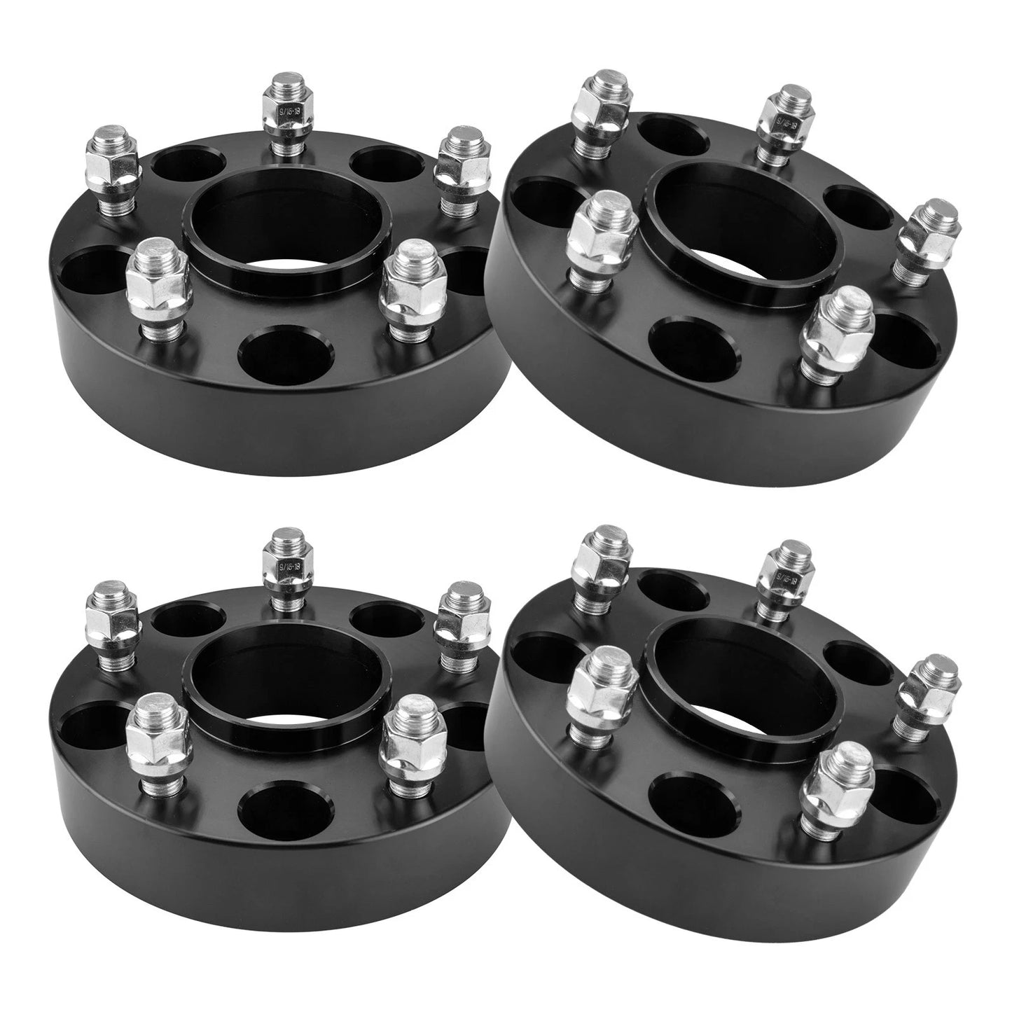 1.5" Wheel Spacers for Dodge Ram 1500 (2002–2005) 77.8mm CB 5x5.5" 9/16" x18