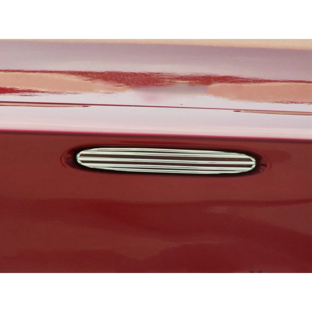 Polished Stainless Billet Style 5th Brake Light Grille for 97-04 Chevy Corvette