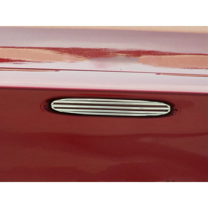 Polished Stainless Billet Style 5th Brake Light Grille for 97-04 Chevy Corvette