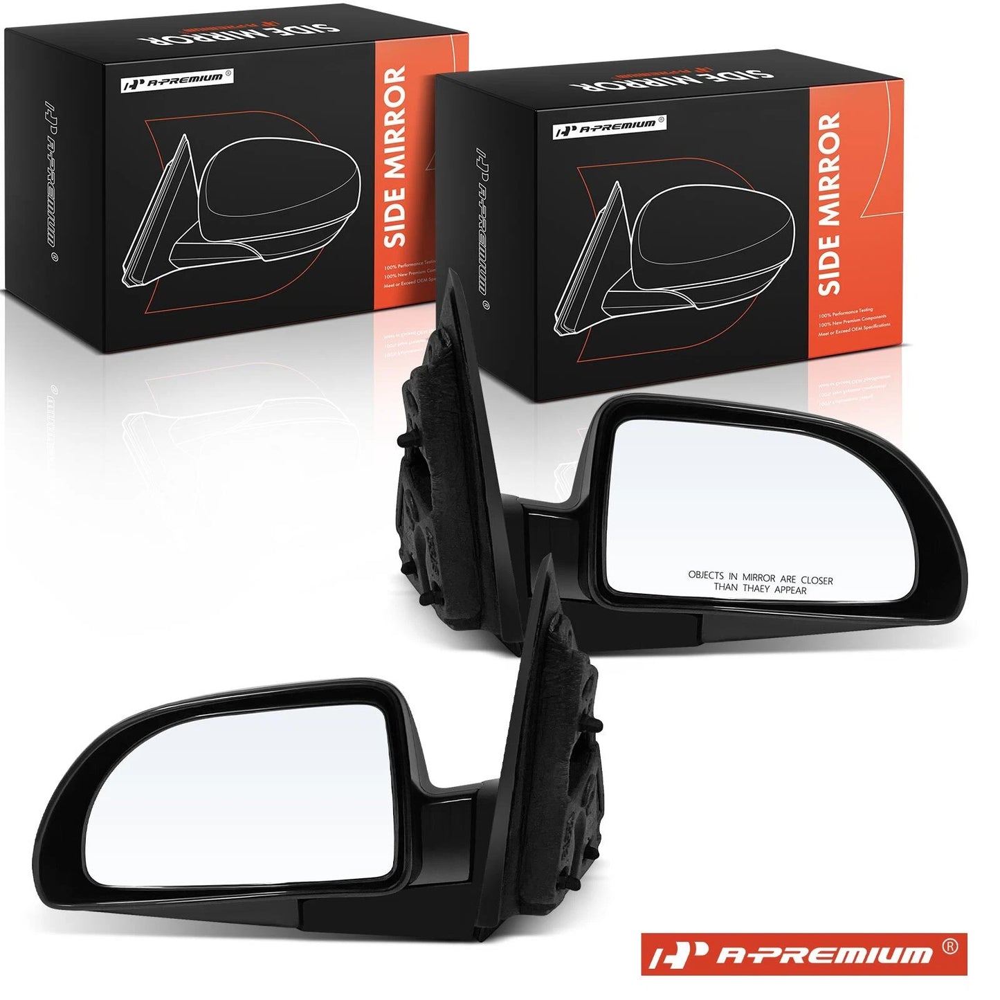2X Power Folding Mirrors for Chevy Equinox (2005–2009) Pontiac (2006–2009)
