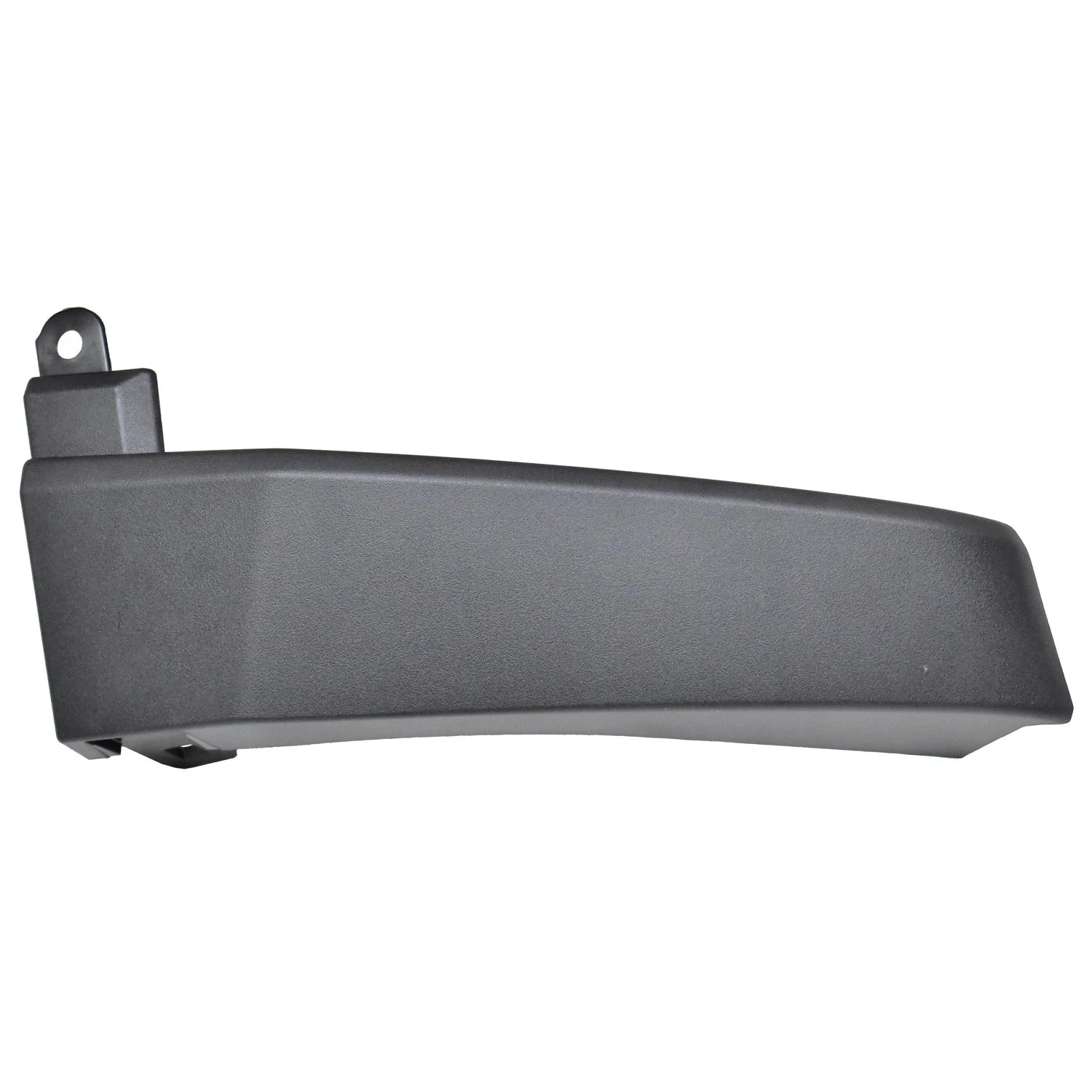 Replacement Black Textured Polypropylene Front Passenger Side Lower Spoiler