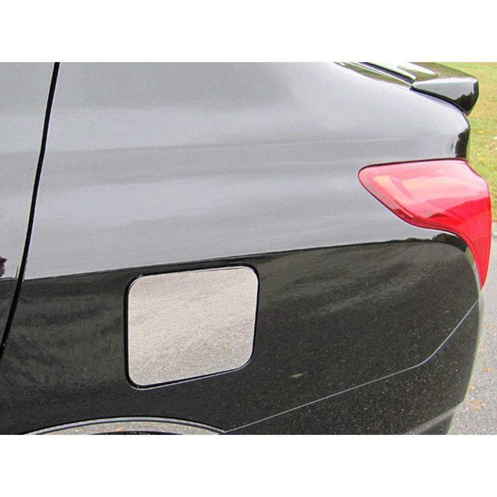 Gas Door Cover Trim Luxury Stainless Steel 1pc for Nissan Versa (2012–2019)