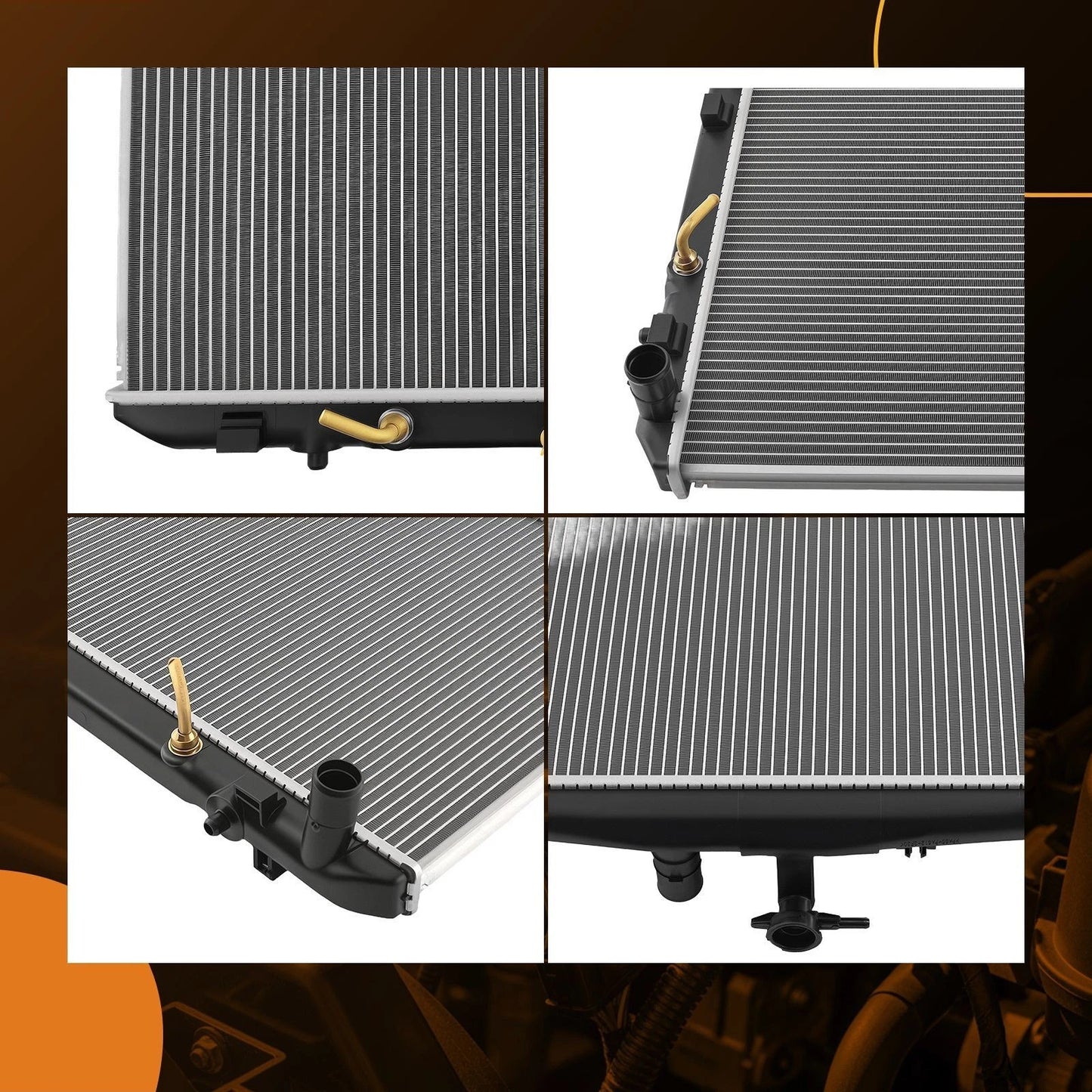 Cooling Radiator for Lexus RX 350 (2010–2012) and RX 450h (2010–2015)