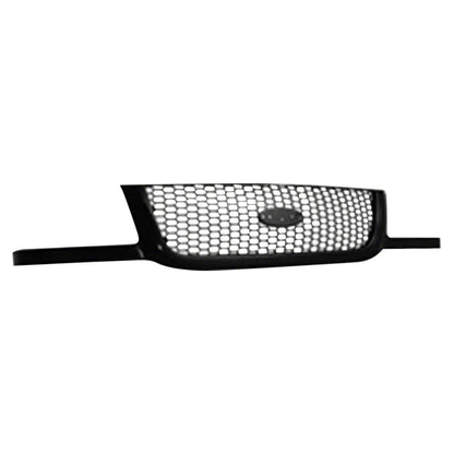 Replacement Black/Silver Ready to Paint Front Grille (See Compatible Chart)
