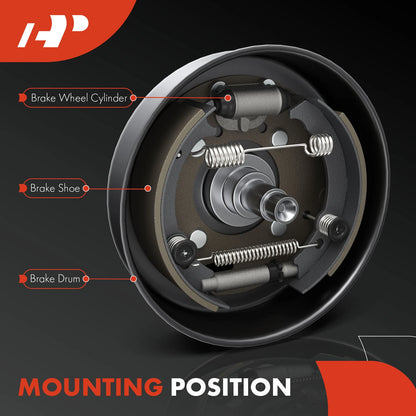 2X Rear Drum Brake Wheel Cylinder for Buick Century, Electra