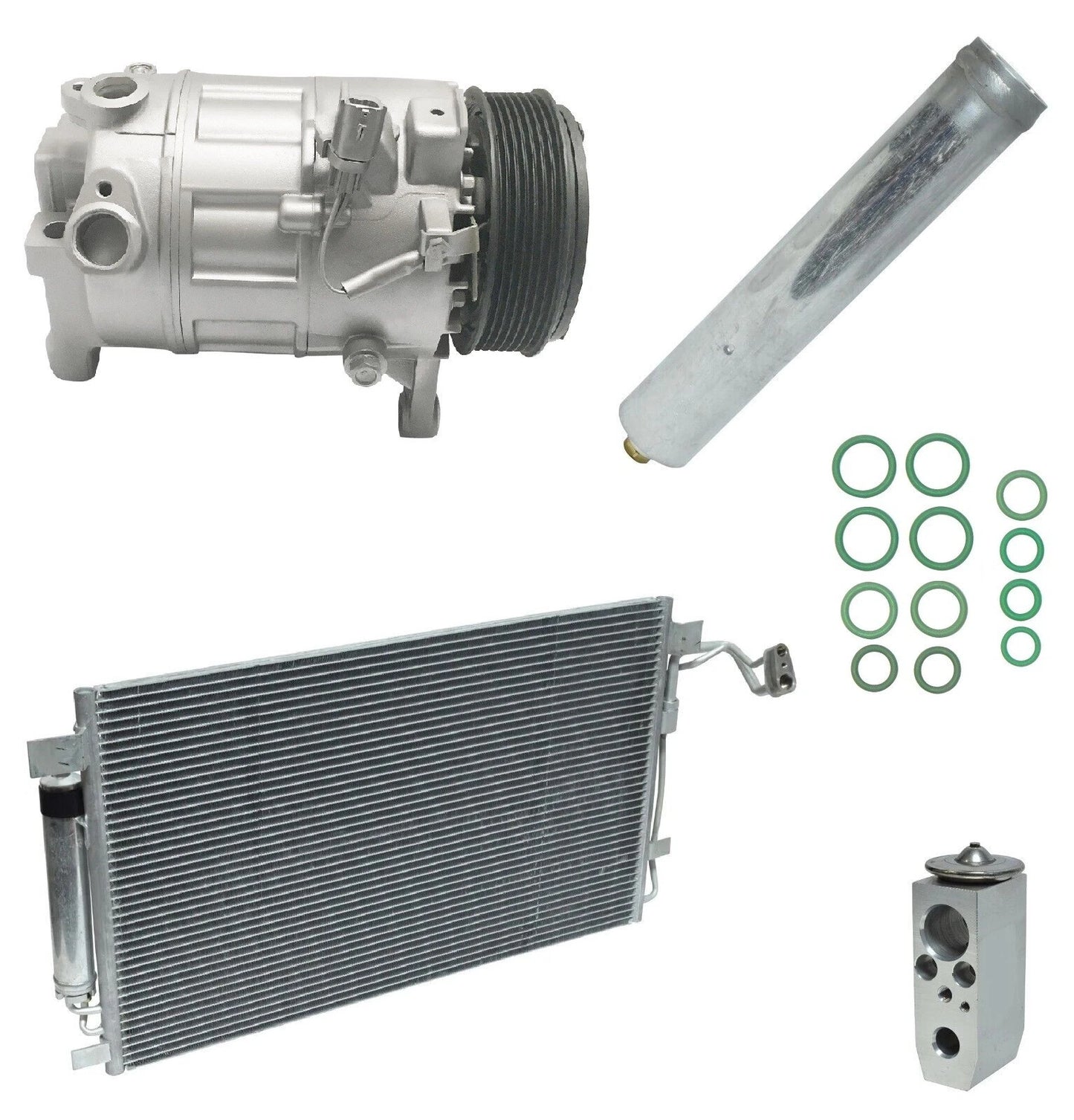AC Compressor Kit With Condenser for Nissan Altima 3.5L (2012–2018)
