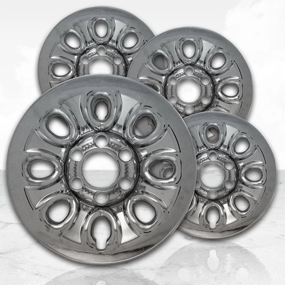 17" Chrome Wheel Skins (Set of 4) for 2009-2014 GMC Yukon - QSK0224