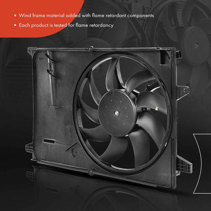 Cooling Fan Assembly with Shroud for Chevrolet Spark (2016–2022)