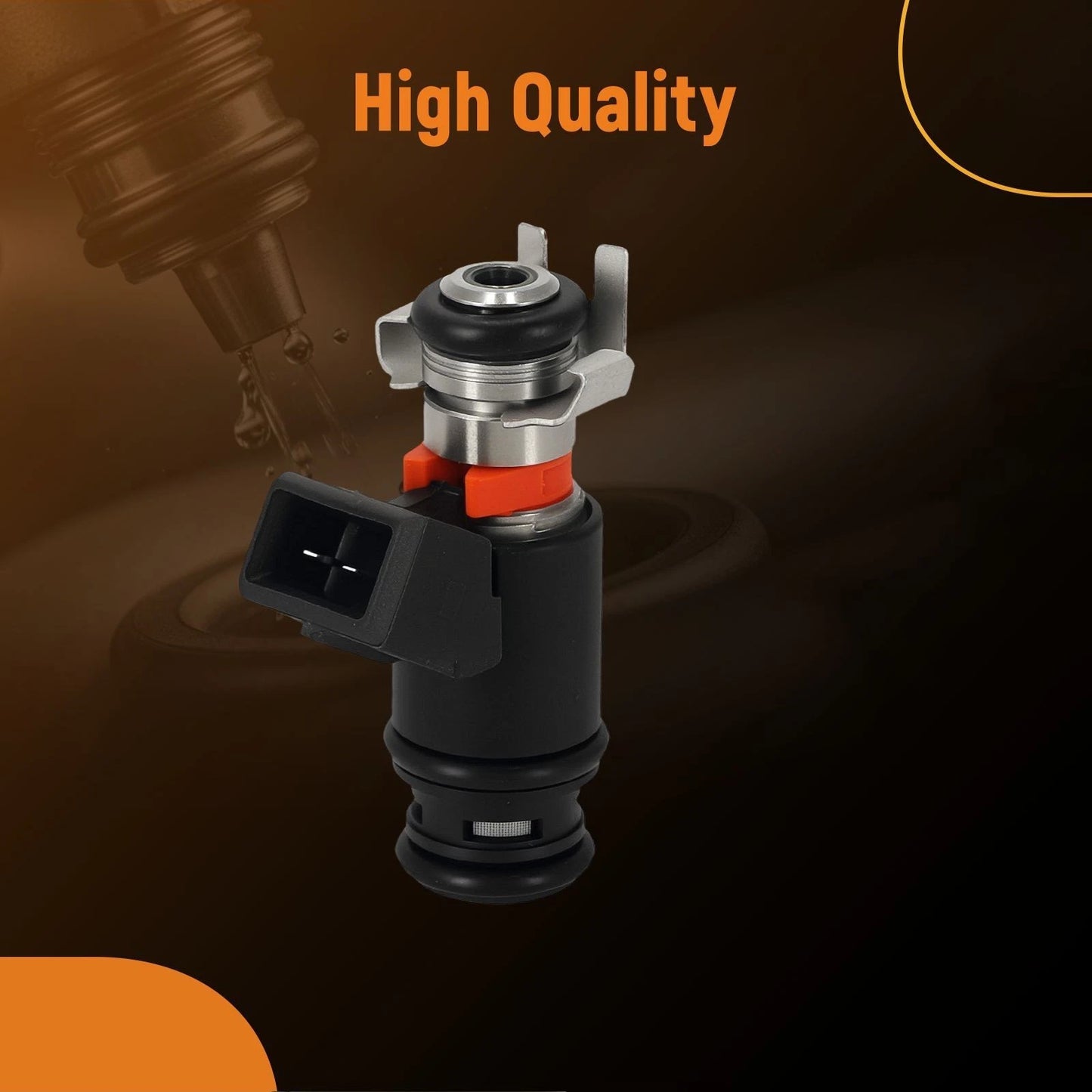 Fuel Injector Set for Volkswagen EuroVan Golf Jetta 2.8L V6 (1997–2001)