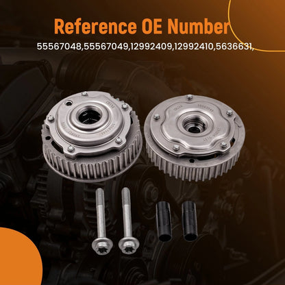 Camshaft Adjusters Intake & Exhaust for Chevrolet Cruze Sonic (2011–2019)