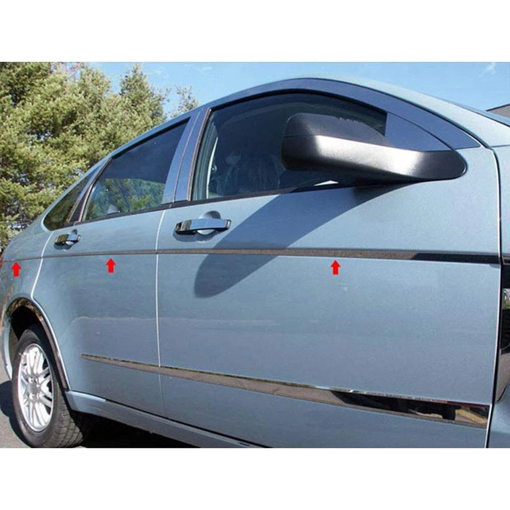 Luxury FX Chrome Accent Trim Set for Ford Focus (2008–2011)
