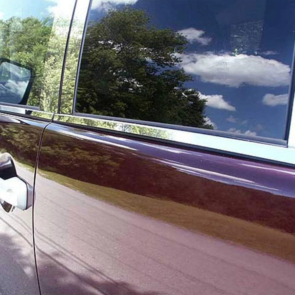 Luxury FX Chrome Window Sill Trim 4pc for Toyota FJ Cruiser (2007–2014)