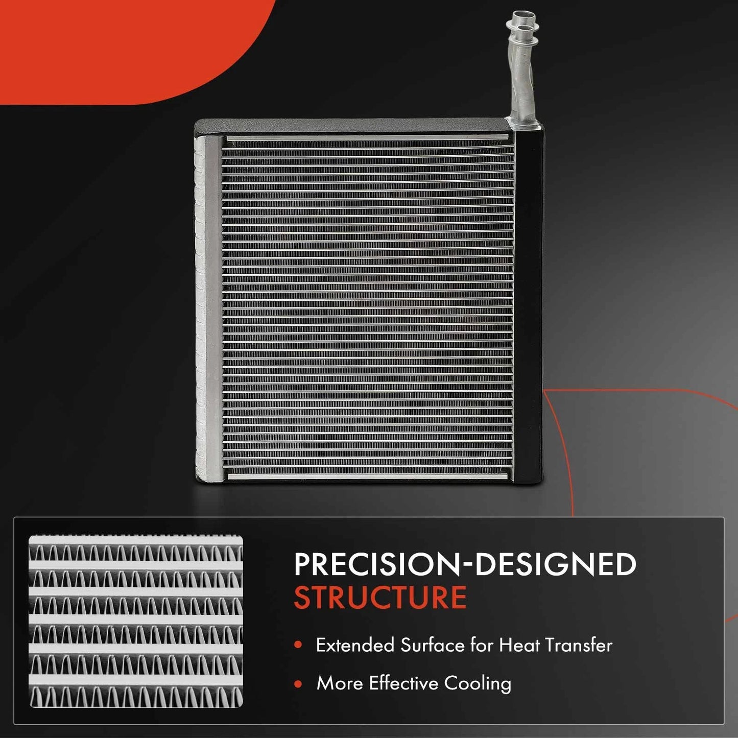 A/C Evaporator Core for Silverado 1500 2014–2017, 2500 HD, 3500 HD