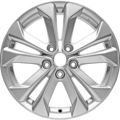 New 17 x 7 Silver Alloy Wheel Rim for 2014-2018 Nissan Rogue - 62617
