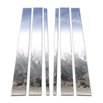 Chrome Pillar Post Covers Kit for Lincoln Navigator (1997–2016)