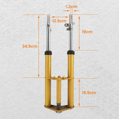Front Shock Fork Assembly for Honda CRF50F (2004–2014)