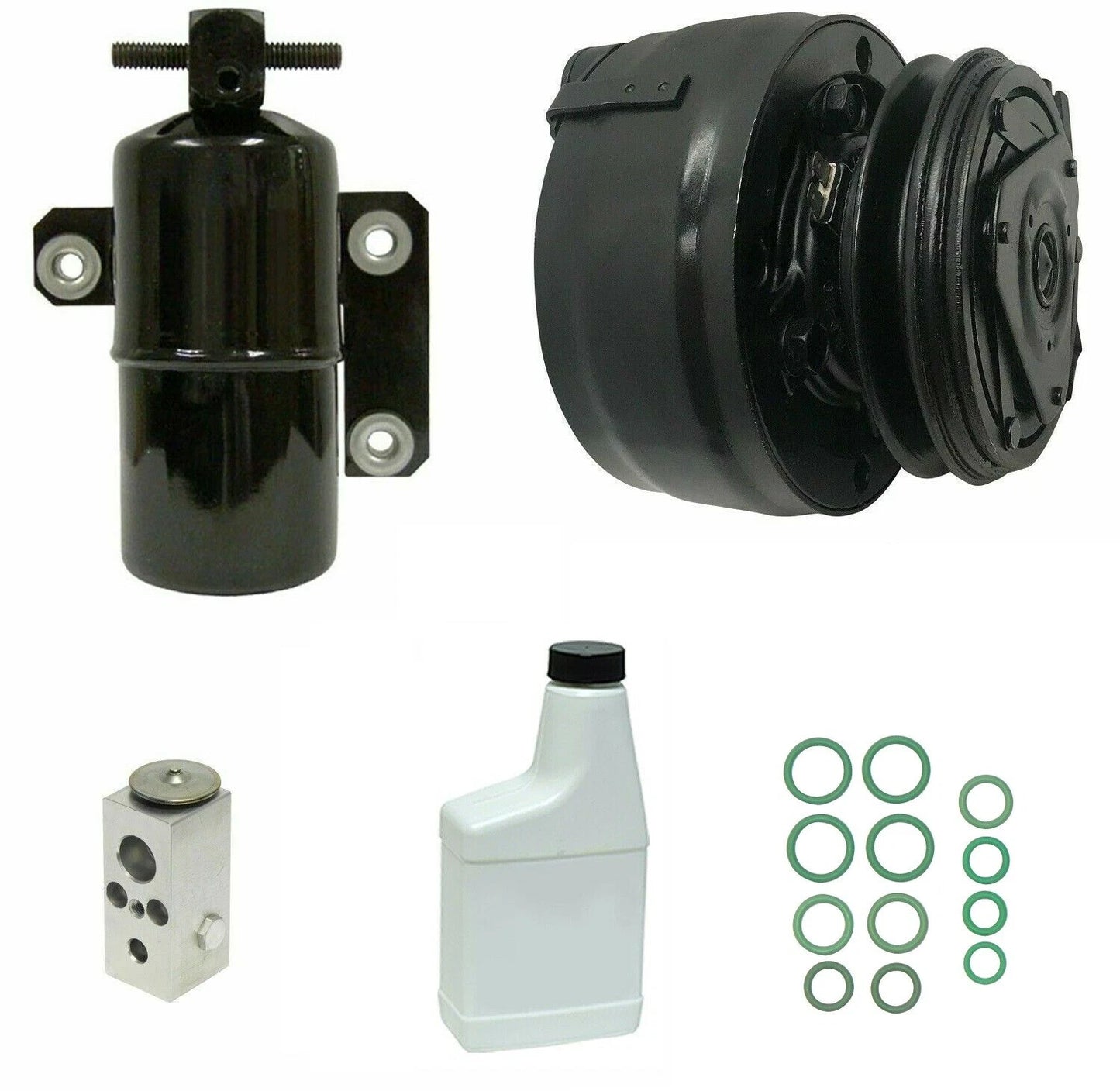 AC Compressor Kit Replacement for Kia Forte (2010–2018)