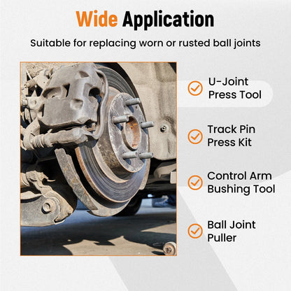 Ball Joint Press & CV Joint Removal Tool Kit for Dodge Ram Ford (1973–2012)