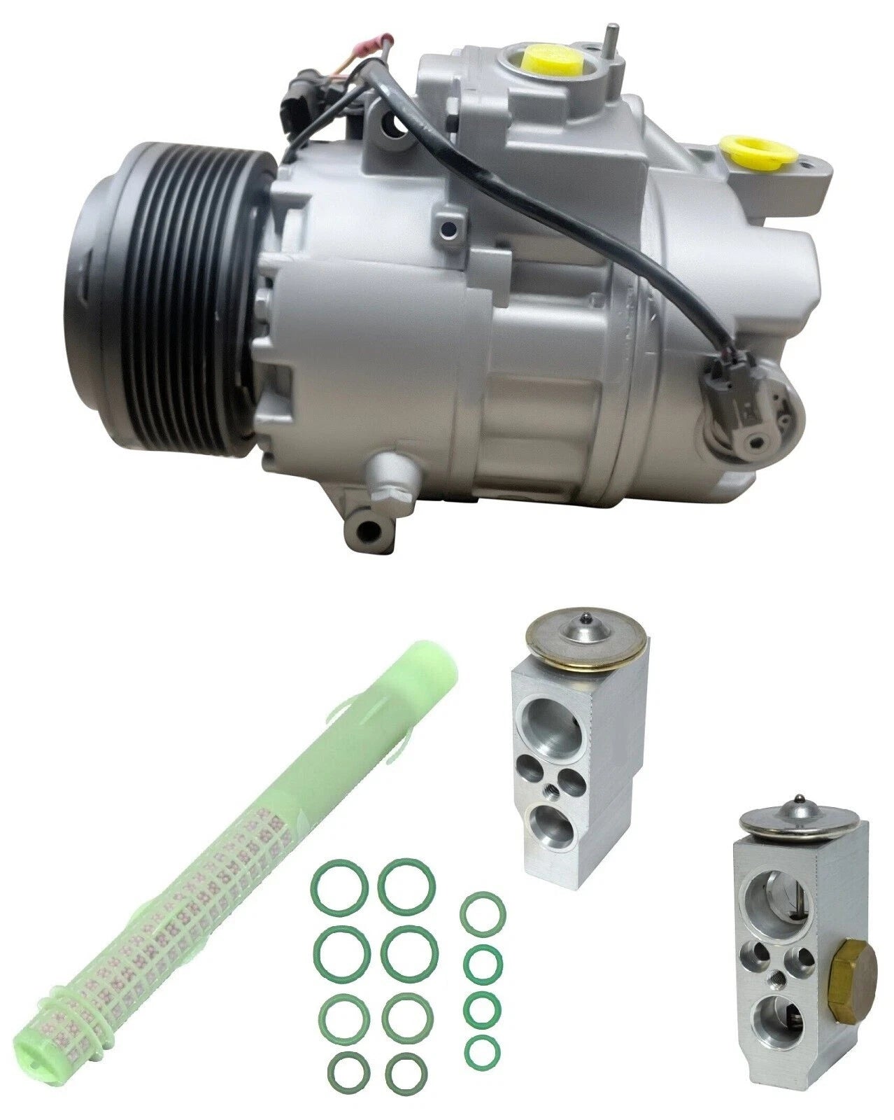 AC Compressor Kit Replacement for BMW 740i 3.0L Turbo (2011–2015)