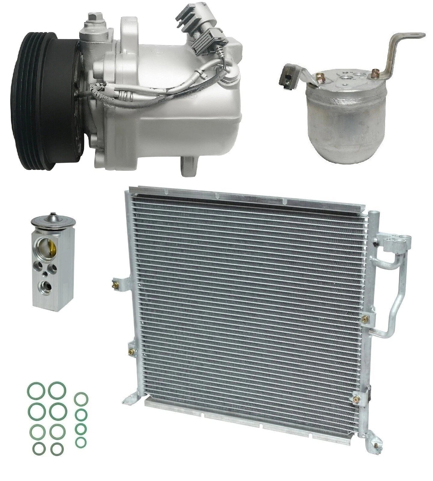 AC Compressor Kit With Condenser for BMW 318is 1.9L (1991–1993)