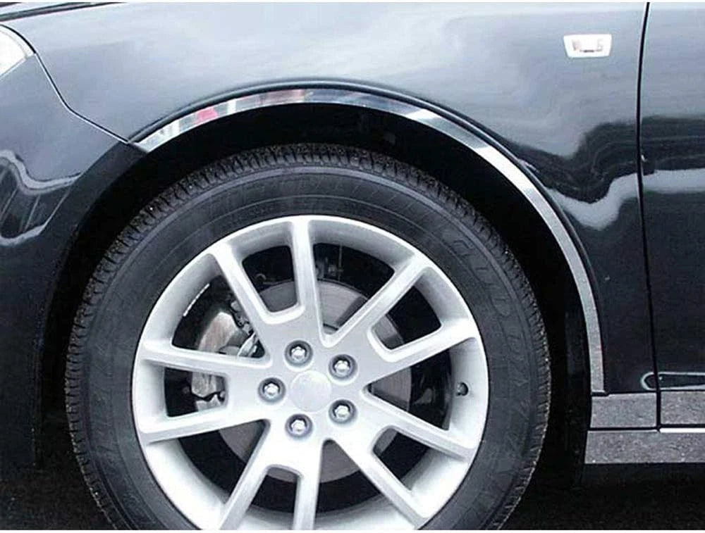 4p Luxury FX Chrome Fender Trim (Cut To Rocker) for 08-12 Chevy Malibu