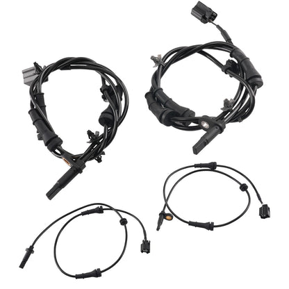 4X Front Rear ABS Speed Sensor for Nissan Murano (2015–2020)