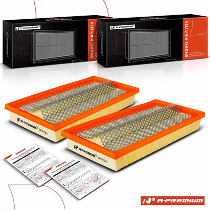 2X Engine Air Filter for Mercedes-Benz 400E, 500E, S420 (1994–1999)