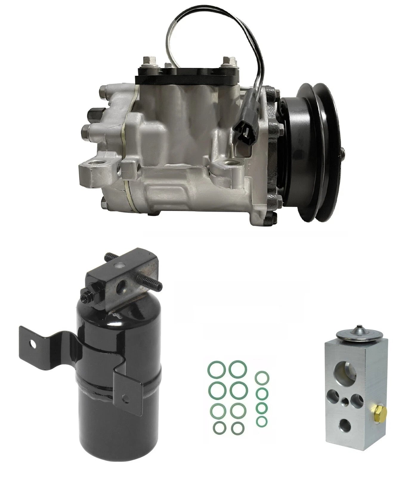 AC Compressor Kit Replacement for Plymouth Sundance 2.2L 2.5L (1988–1988)
